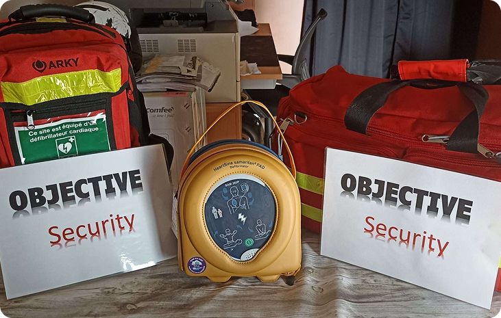 Matériel d'intervention sécurité en Auvergne Rhone Alpes Objective Security