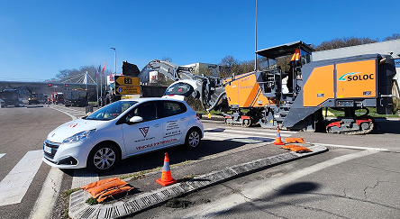 Véhicule d'intervention pour agent de sécurité en Auvergne Rhone Alpes Objective Security